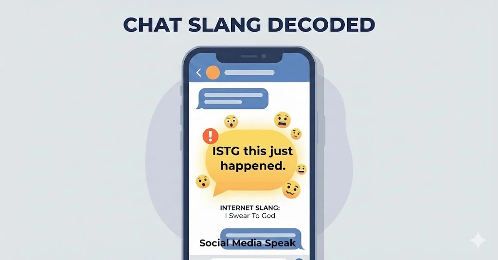 what do istg mean in text