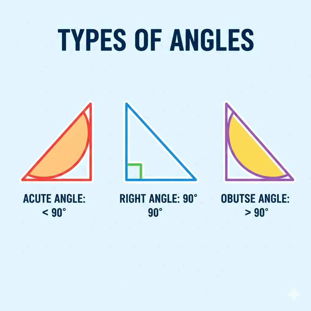 what does acute mean in math