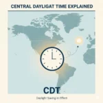 what does cdt mean in time