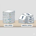 what does collated mean in printing