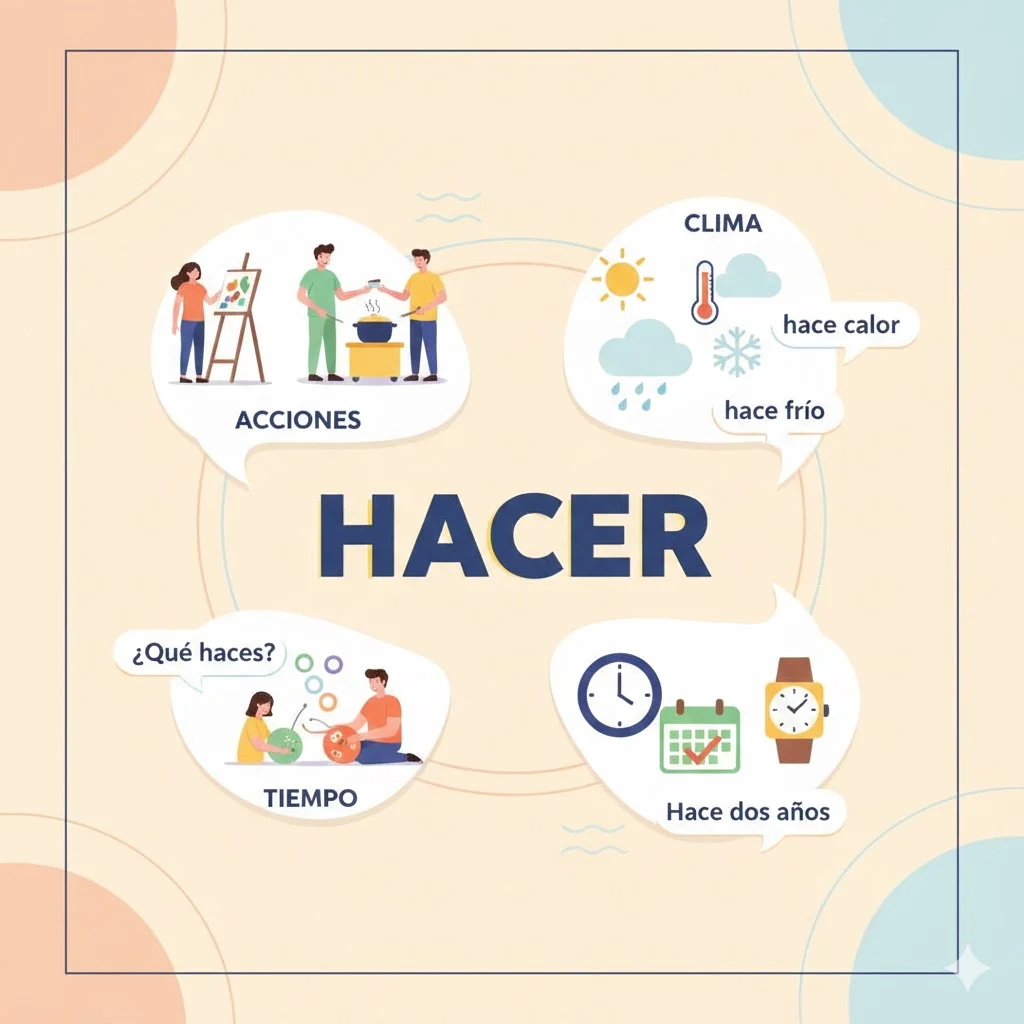 what does hacer mean in spanish