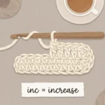 what does inc mean in crochet