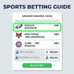 what does - mean in betting