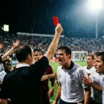 what does red card mean in soccer