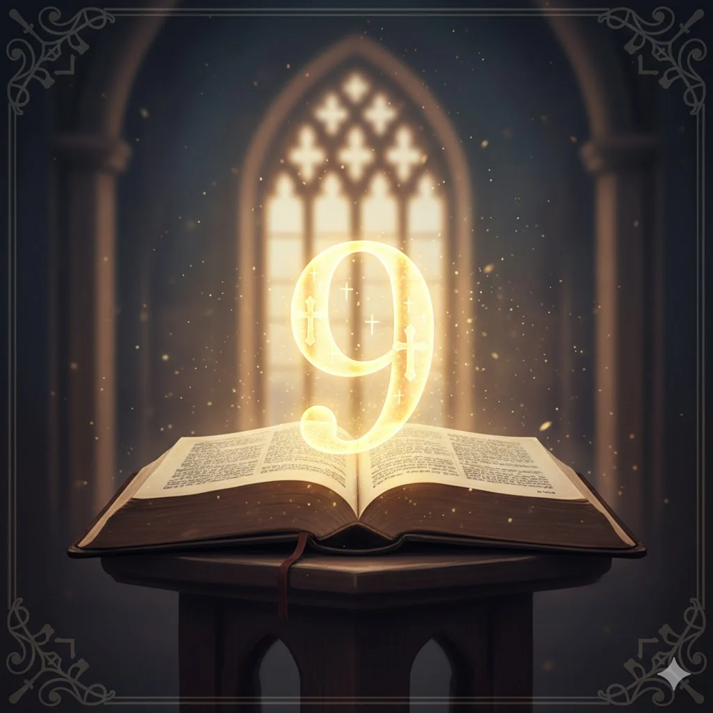 what does the number 9 mean in the bible