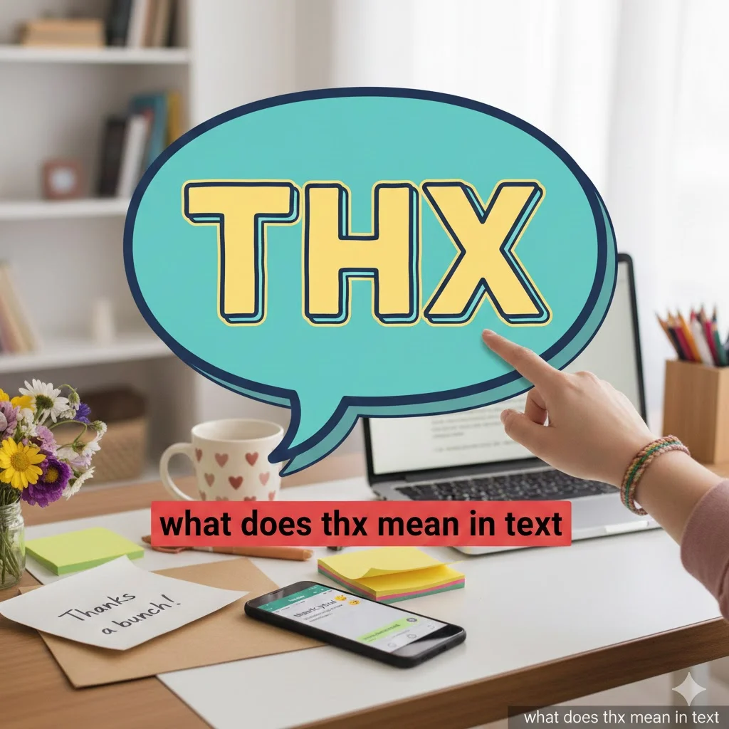what does thx mean in text