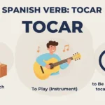 what does tocar mean in spanish