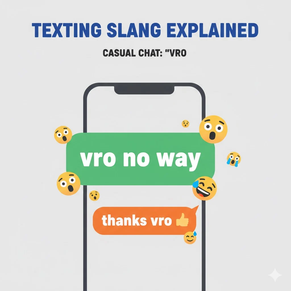 what does vro mean in text