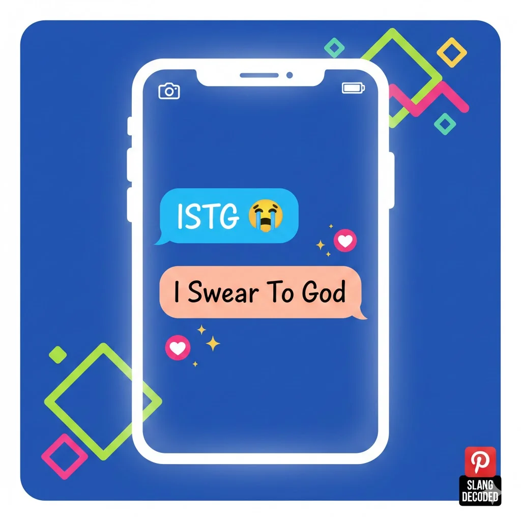 istg meaning in text