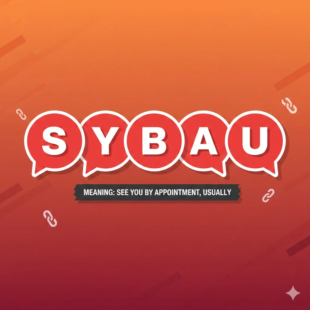 sybau meaning in text