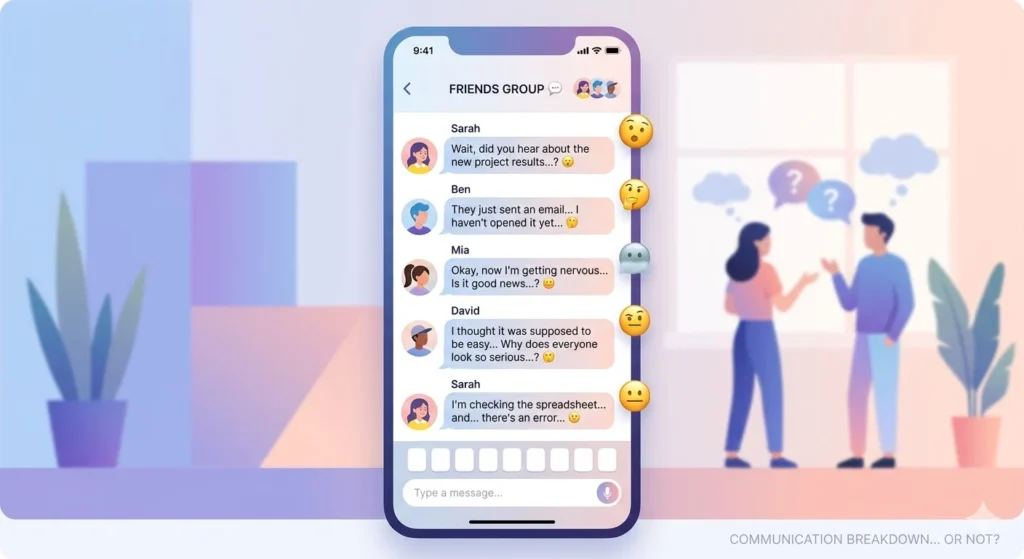 what does .... mean in text