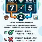 what does -1.5 mean in baseball betting