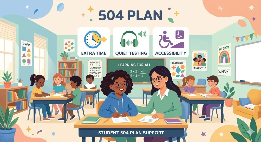 what does 504 mean in school