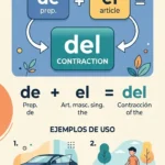 what does del mean in spanish