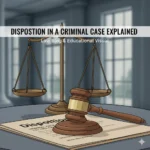 what does disposition mean in a criminal case