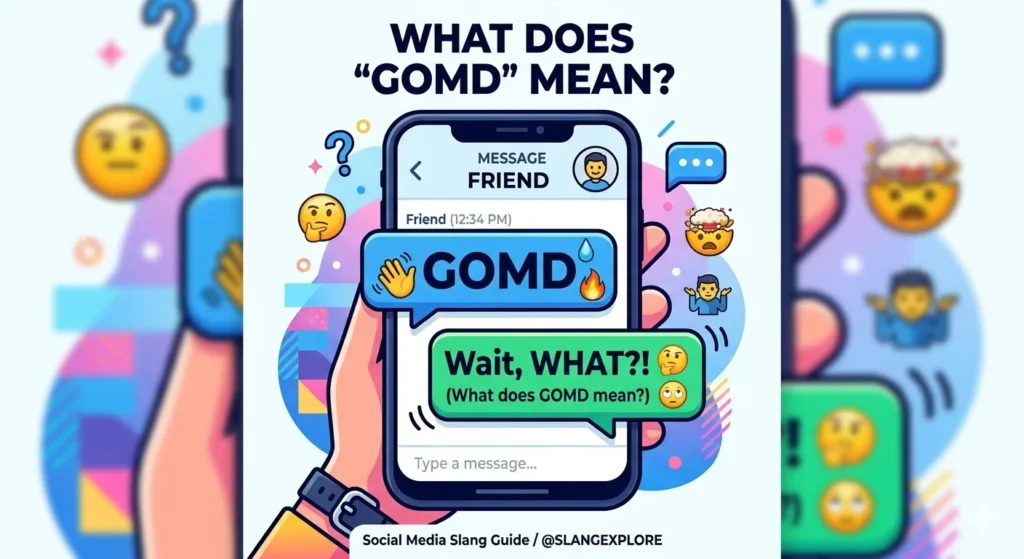 what does gomd mean in text