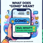 what does gomd mean in text