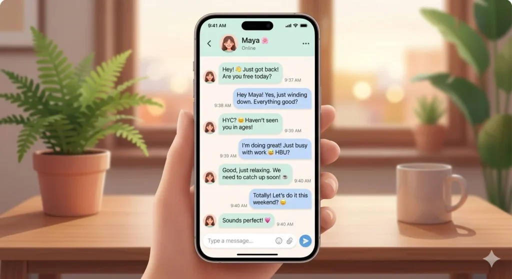 what does hyc mean in text