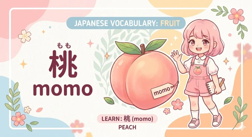what does momo mean in japanese