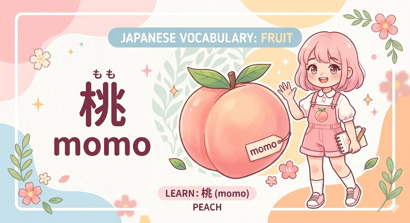What Does Momo Mean in Japanese? Meaning, Usage and Examples for 2026