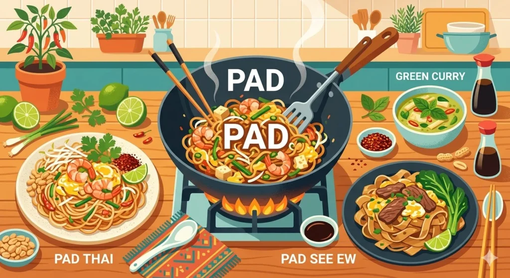 what does pad mean in thai