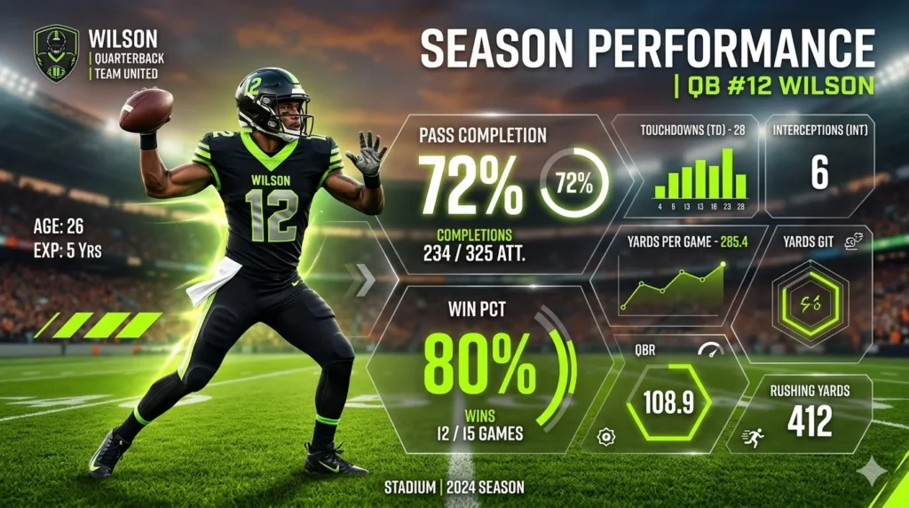 what does pct mean in football