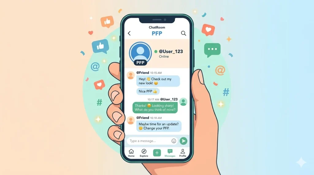 what does pfp mean in texting
