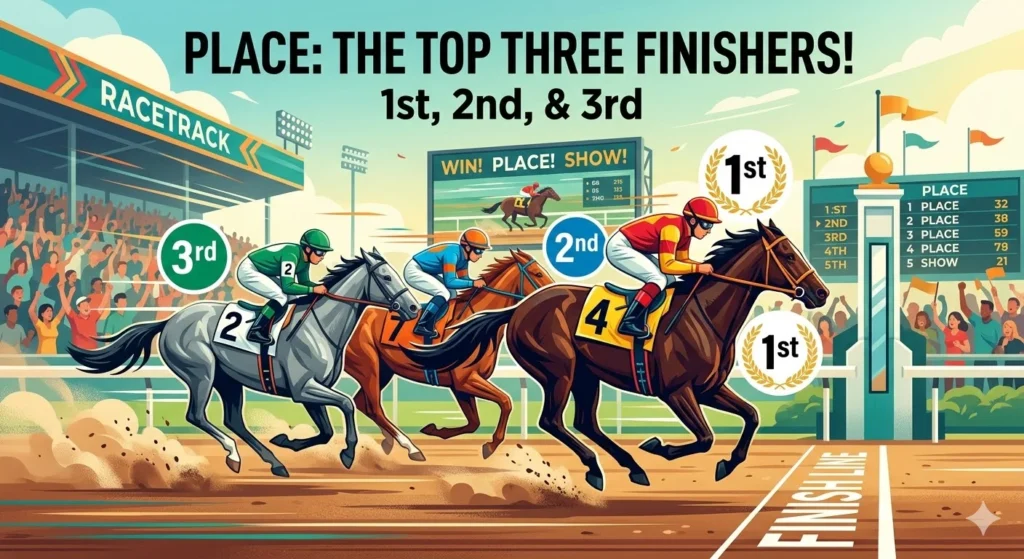 what does place mean in horse racing