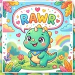 what does rawr mean in dinosaur