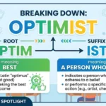 what does the suffix ist mean in optimist