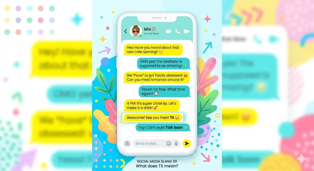what does ts mean in snapchat