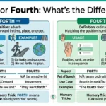 forth or fourth